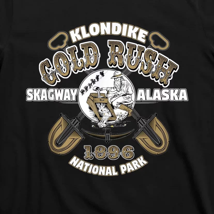 Skagway Alaska Klondike Gold Rush Souvenir T-Shirt