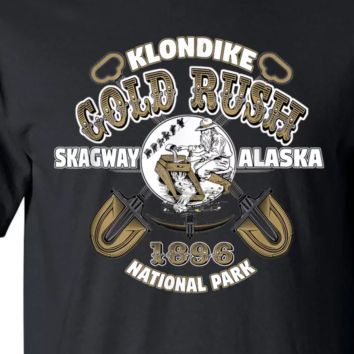 Skagway Alaska Klondike Gold Rush Souvenir Tall T-Shirt