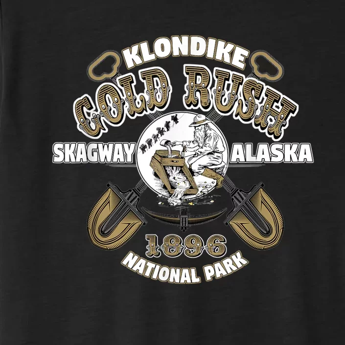 Skagway Alaska Klondike Gold Rush Souvenir ChromaSoft Performance T-Shirt