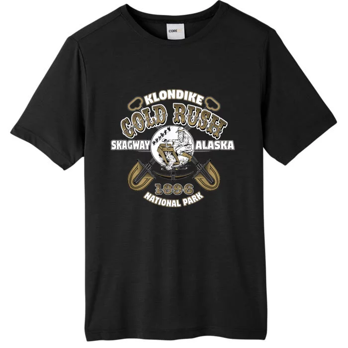 Skagway Alaska Klondike Gold Rush Souvenir ChromaSoft Performance T-Shirt