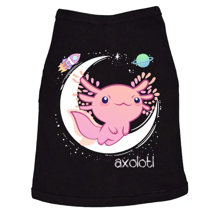 Space Axolotl Kawaii Pastel Goth | Japan Anime Comic Doggie Tank