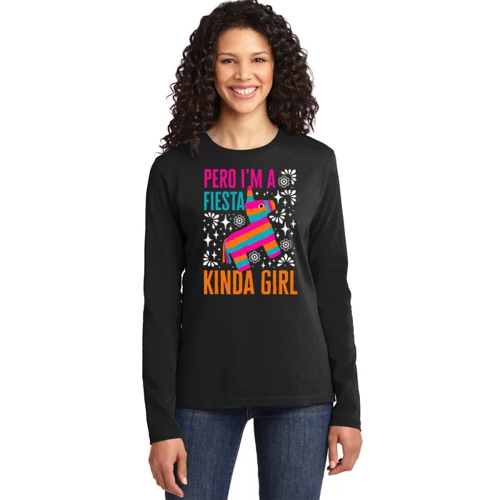 San Antonio Kinda Cinco De Mayo Mexican Fiesta Party Ladies Long Sleeve Shirt