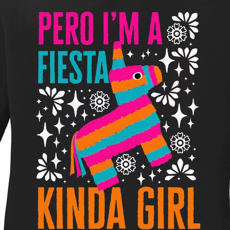 San Antonio Kinda Cinco De Mayo Mexican Fiesta Party Ladies Long Sleeve Shirt