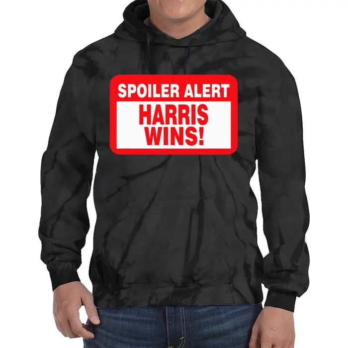 Spoiler Alert Kamala Harris Wins Presidential Debate Tie Dye Hoodie