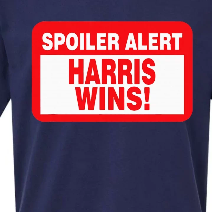 Spoiler Alert Kamala Harris Wins Presidential Debate Sueded Cloud Jersey T-Shirt