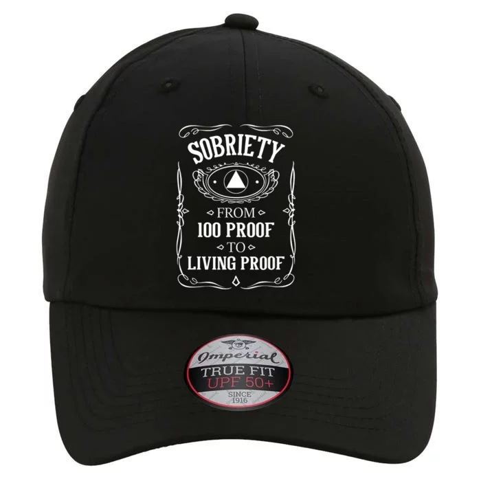 Sobriety Anniversary Living Proof NA AA Recovery The Original Performance Cap