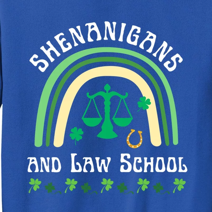 Shenanigans And Law School St Patrick's Day Lawyer Attorney Funny Gift Sweatshirt