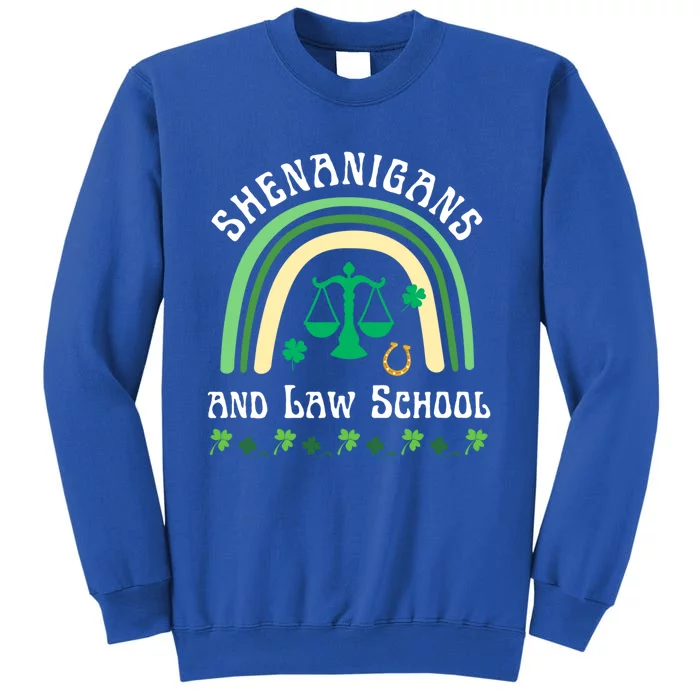 Shenanigans And Law School St Patrick's Day Lawyer Attorney Funny Gift Sweatshirt