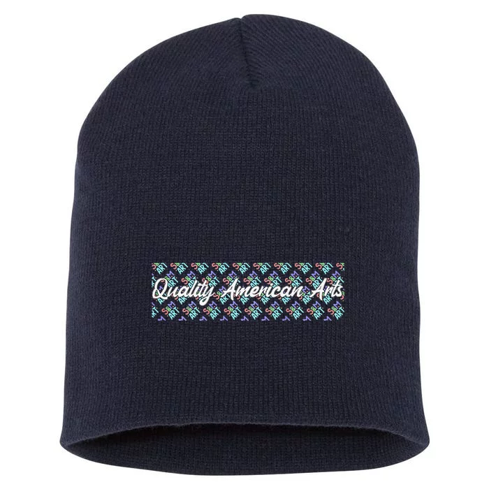 S&M Art Logo Short Acrylic Beanie