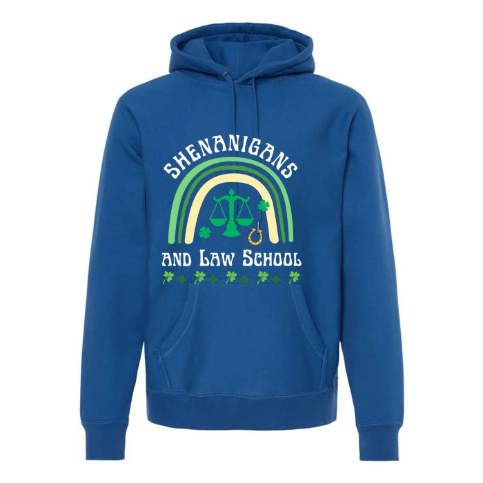 Shenanigans And Law School St Patrick's Day Lawyer Attorney Gift Premium Hoodie