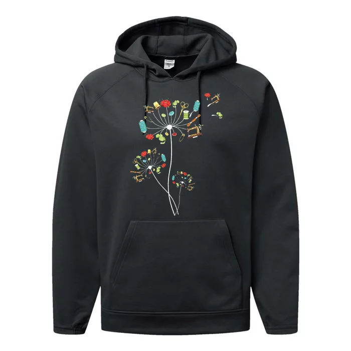 She Also Loves Jesus And America Performance Fleece Hoodie