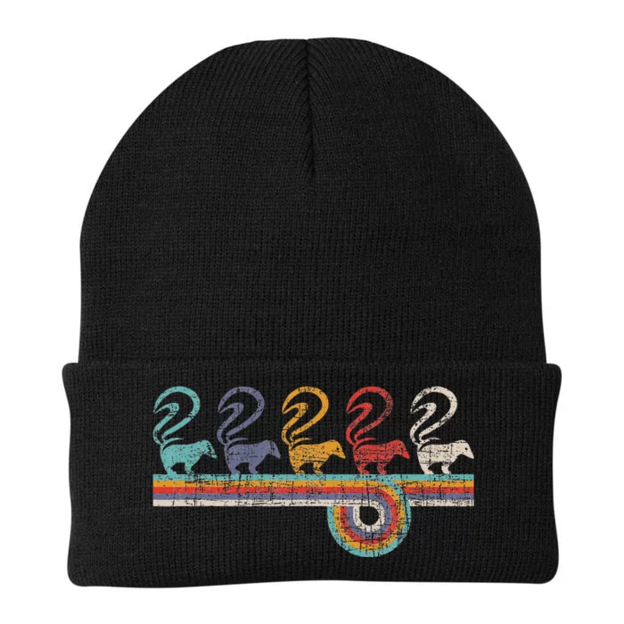 Skunk Animal Lover Zookeeper Zoologist Knit Cap Winter Beanie