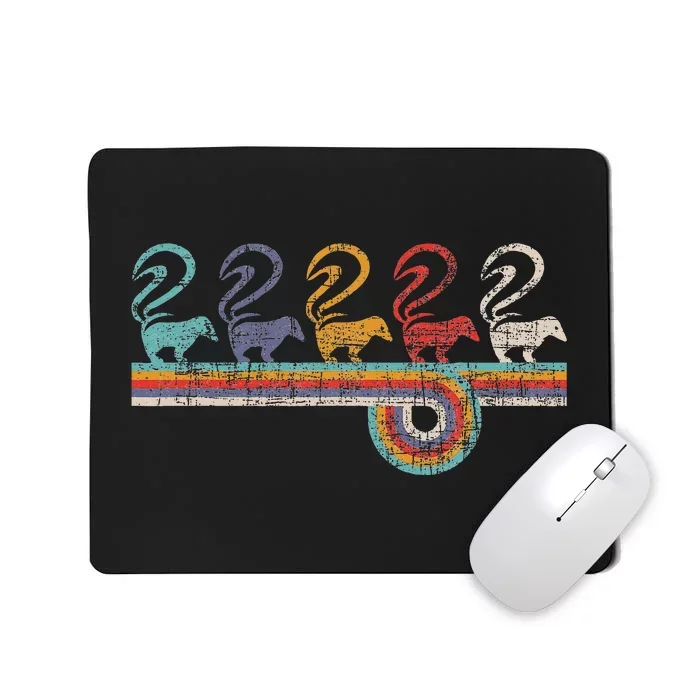 Skunk Animal Lover Zookeeper Zoologist Mousepad