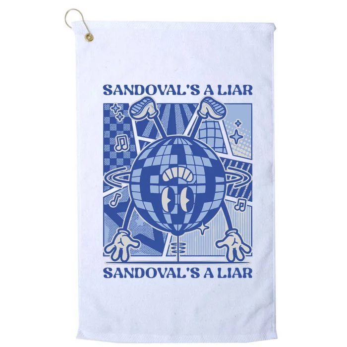 Sandovals A Liar Platinum Collection Golf Towel