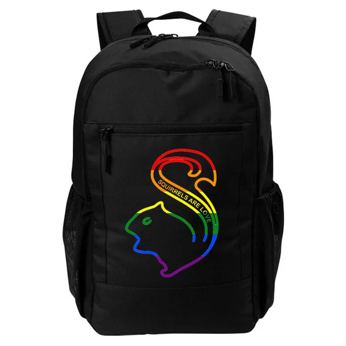 Squirrels Are Love LGBT Rainbow Pride Daily Commute Backpack