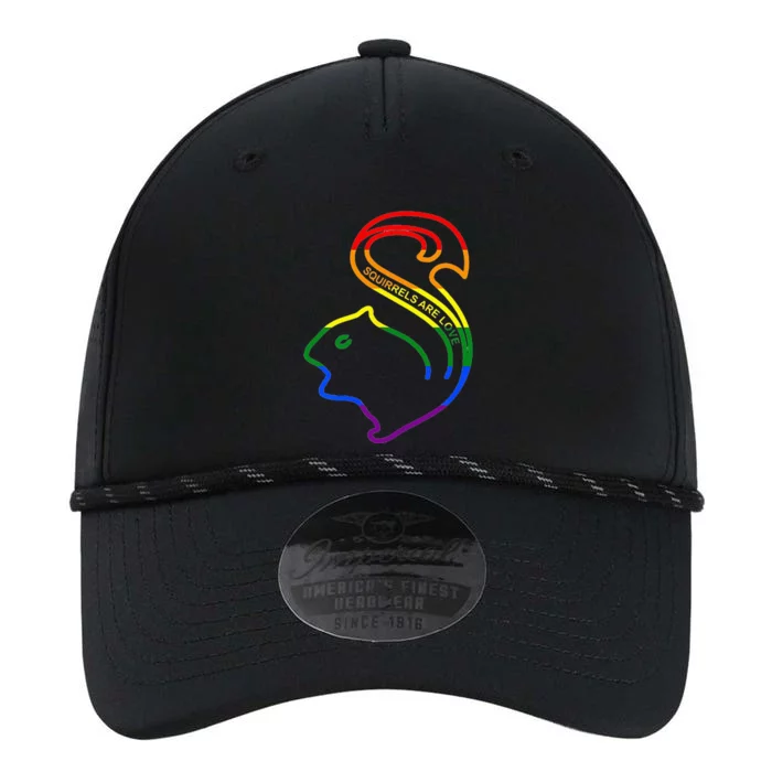 Squirrels Are Love LGBT Rainbow Pride Performance The Dyno Cap