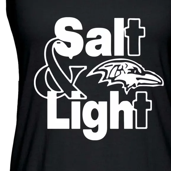 Salt And Light Stay Salty Ladies Essential Flowy Tank