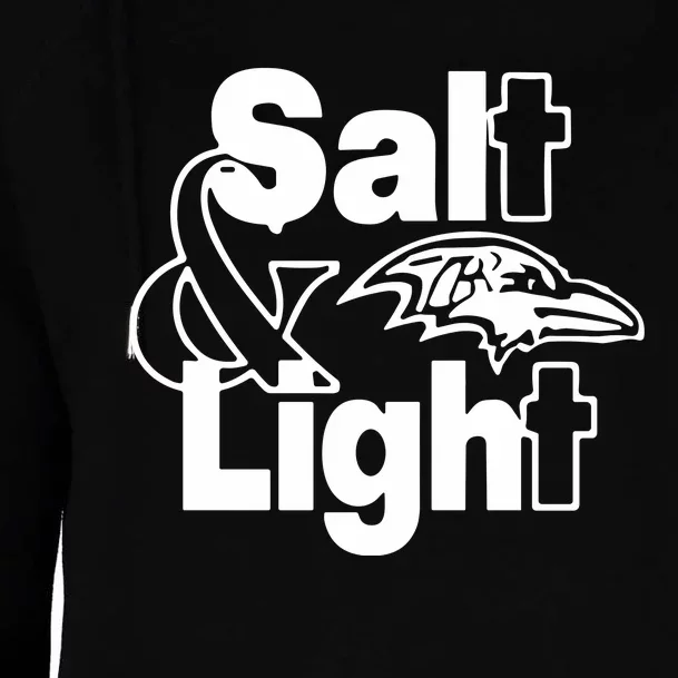 Salt And Light Stay Salty Womens Funnel Neck Pullover Hood