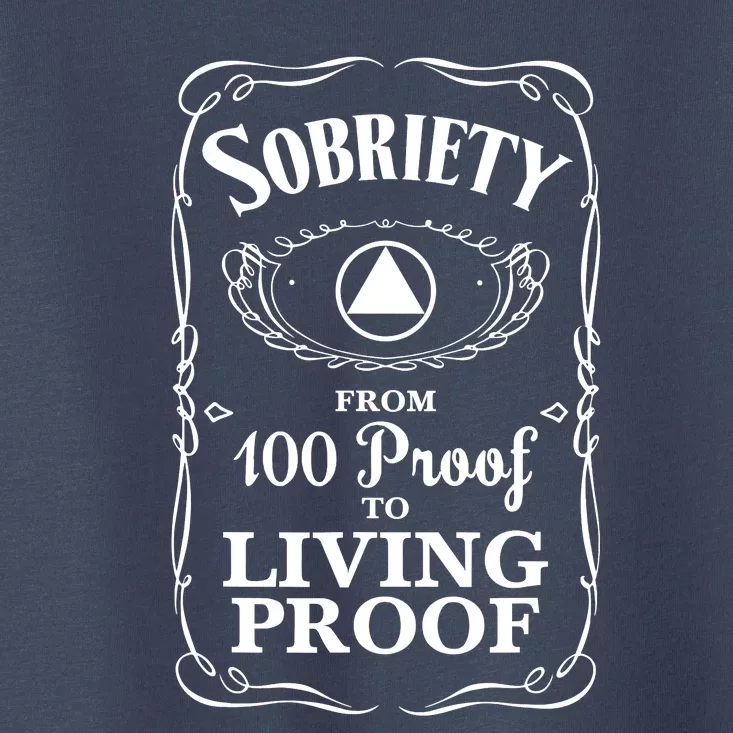 Mens Recovery T-Shirt (Back Print) | Inspiring Sobriety | From 100 Proof To  Living Proof