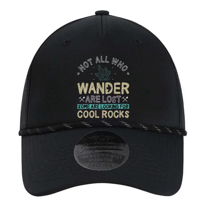 Some Are Looking For Cool Rocks Geologist Geode Hunter Performance The Dyno Cap