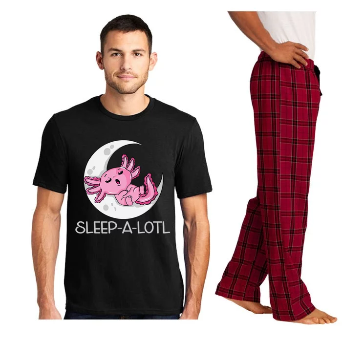 SLEEP A LOTL Sleeping Axolotl Pyjamas Funny Pajama Set