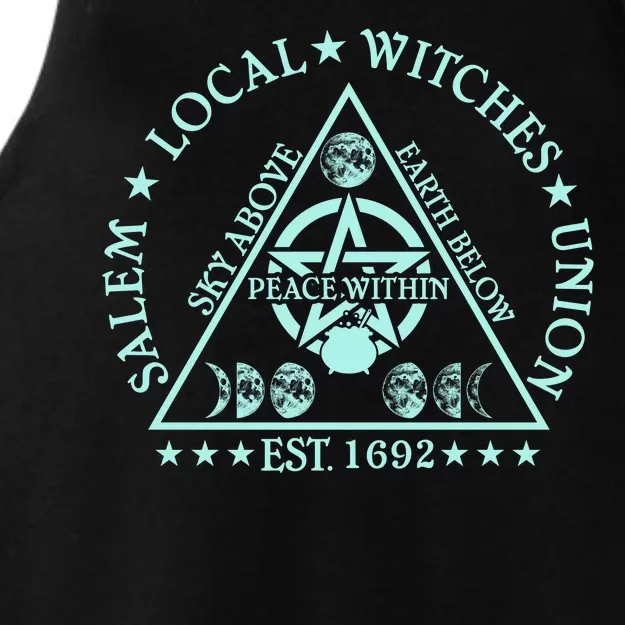 Salem Local Witches Ladies Tri-Blend Wicking Tank