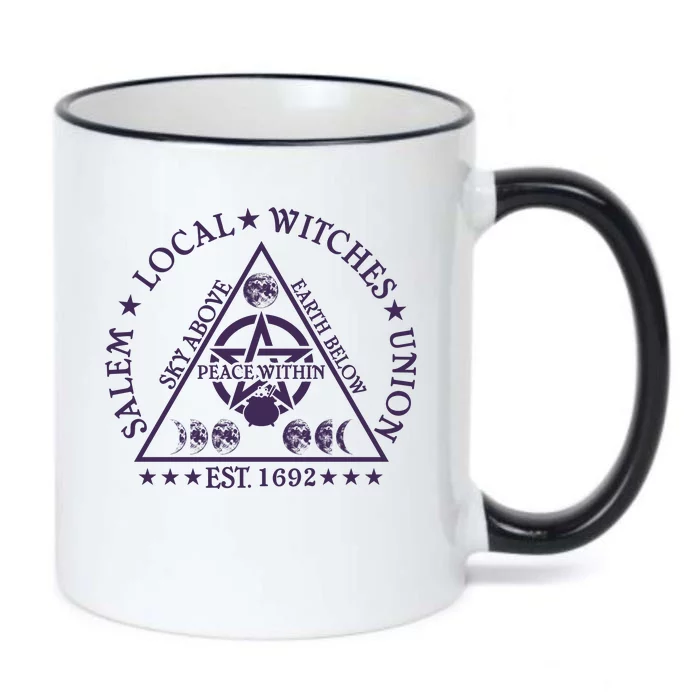 Salem Local Witches Black Color Changing Mug