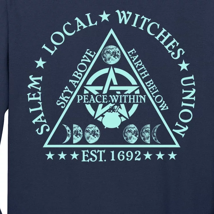 Salem Local Witches Tall Long Sleeve T-Shirt