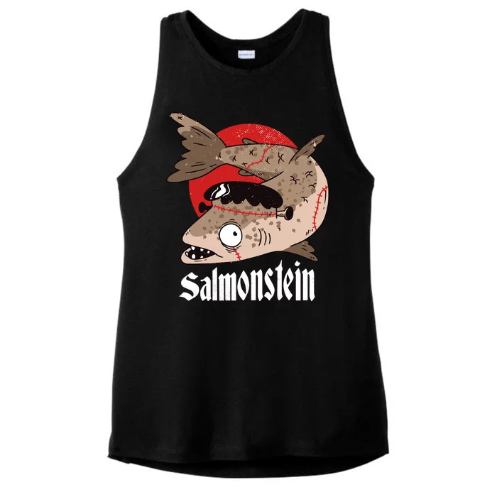 Salmonstein Ladies Tri-Blend Wicking Tank