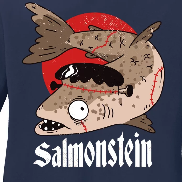 Salmonstein Ladies Long Sleeve Shirt