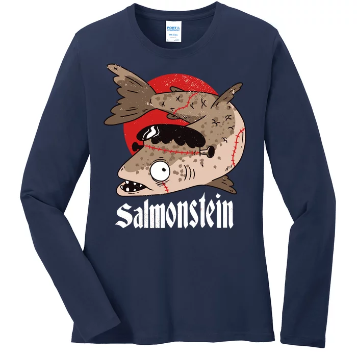 Salmonstein Ladies Long Sleeve Shirt