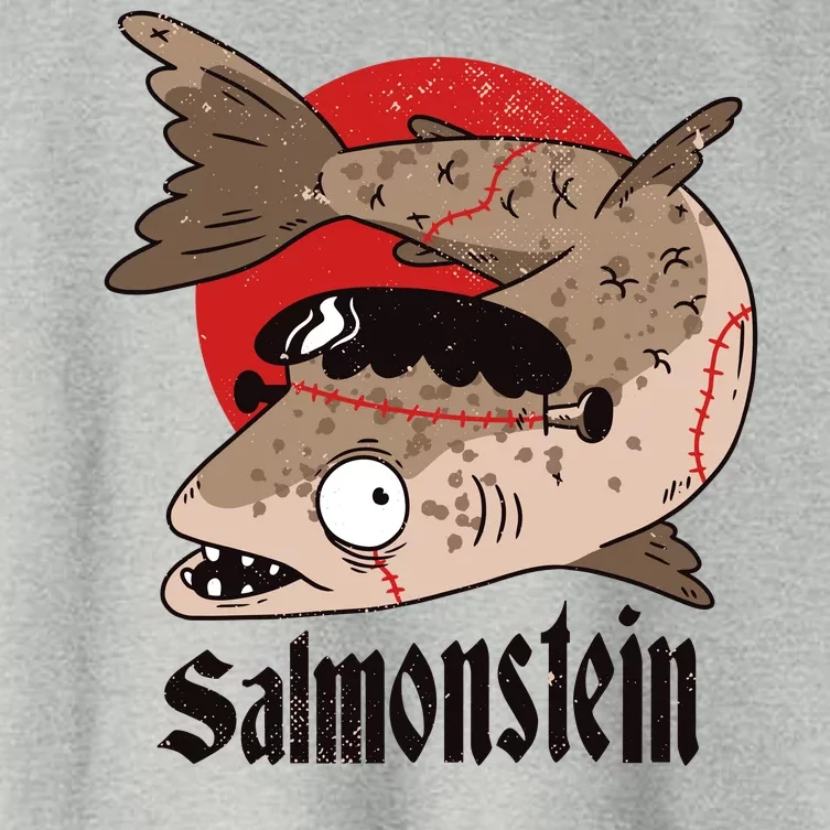 Salmonstein Women's Crop Top Tee