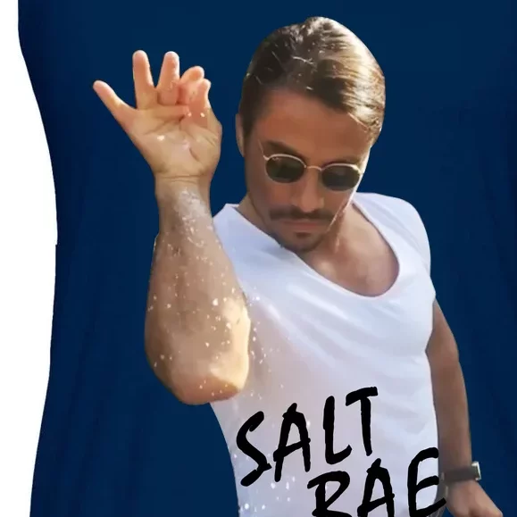 Salt Bae Funny Photo Meme Ladies Essential Flowy Tank