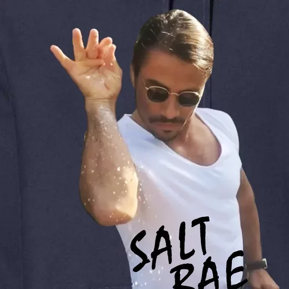 Salt Bae Funny Photo Meme Premium Hoodie