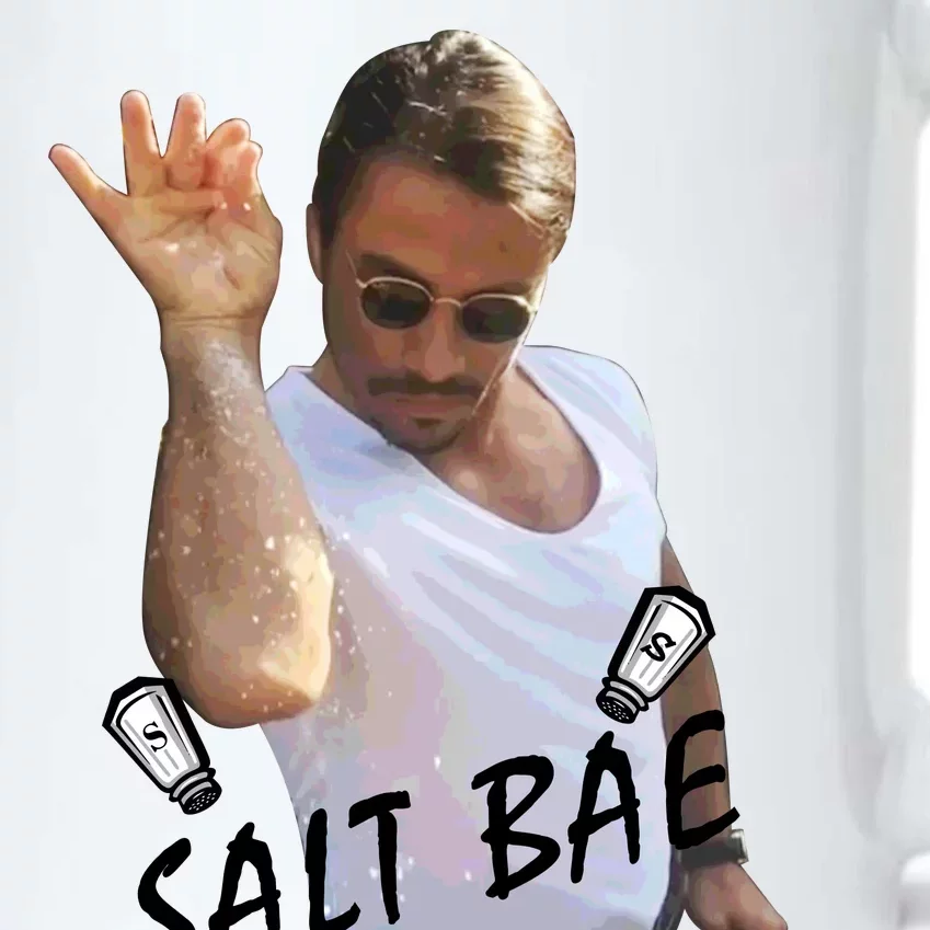 Salt Bae Meme Funny Salt Shaker Black Color Changing Mug