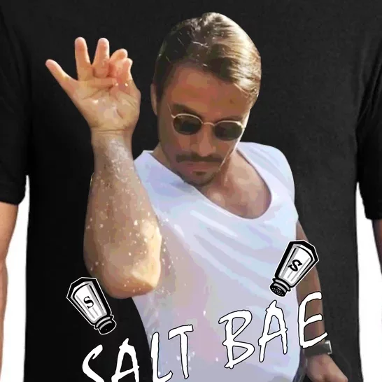 Salt Bae Meme Funny Salt Shaker Pajama Set