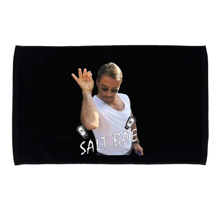 Salt Bae Meme Funny Salt Shaker Microfiber Hand Towel