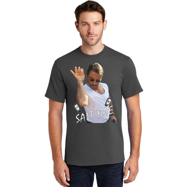 Salt Bae Meme Funny Salt Shaker Tall T-Shirt