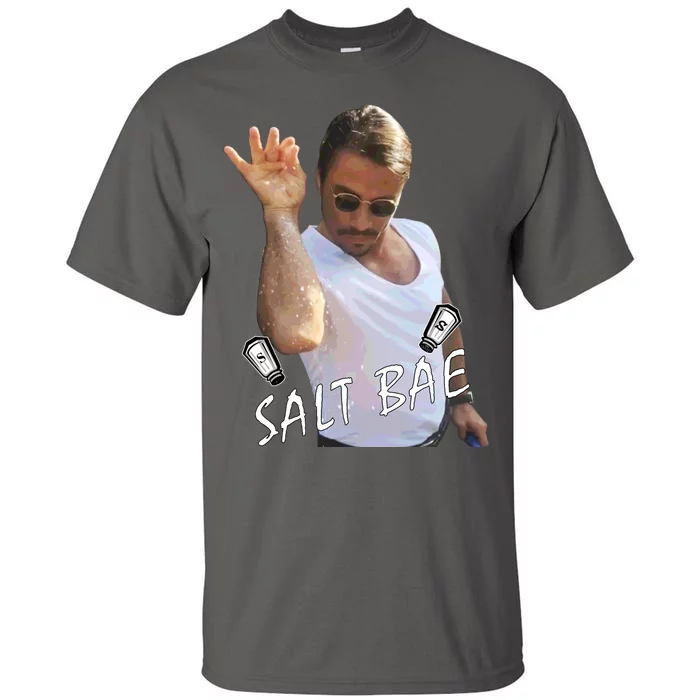 Salt Bae Meme Funny Salt Shaker Tall T-Shirt