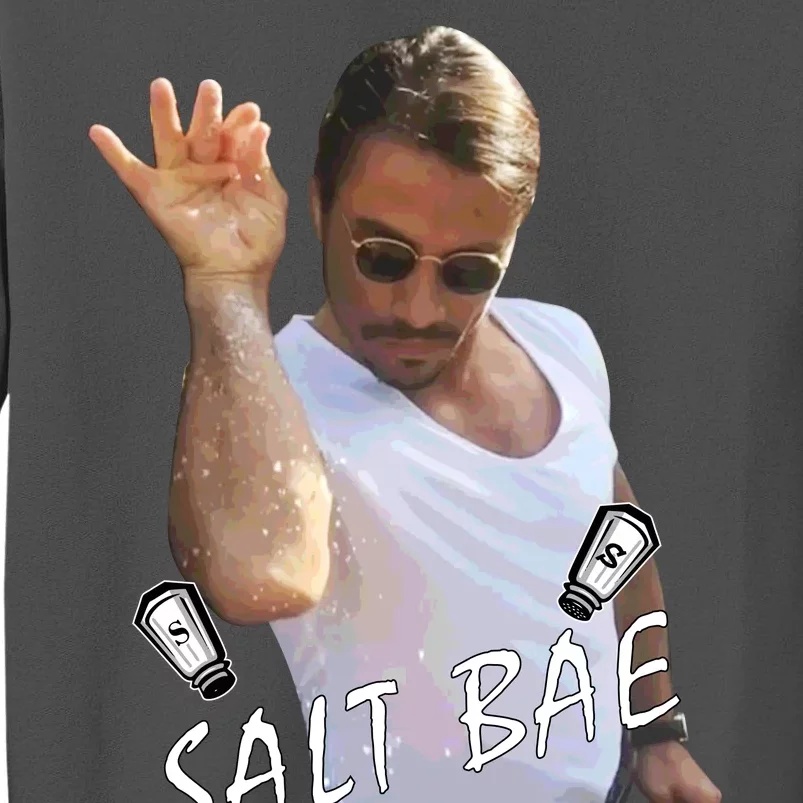 Salt Bae Meme Funny Salt Shaker Tall Sweatshirt