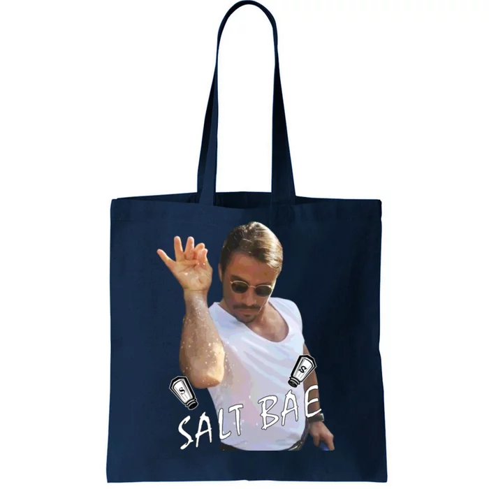 Salt Bae Meme Funny Salt Shaker Tote Bag