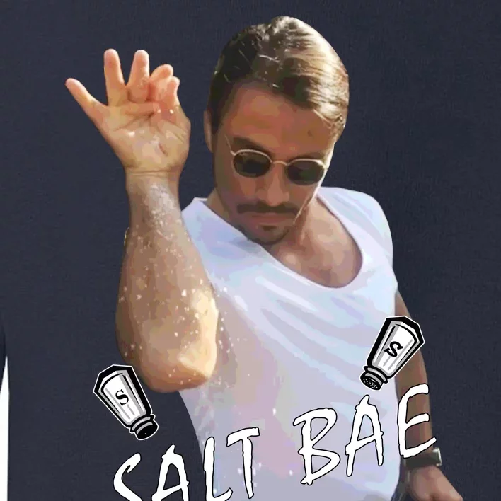 Salt Bae Meme Funny Salt Shaker Toddler Sweatshirt