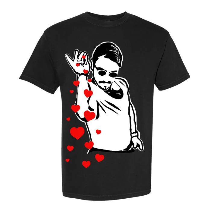 Salt Bae Valentines Day Garment-Dyed Heavyweight T-Shirt