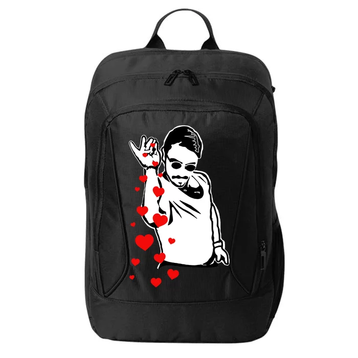 Salt Bae Valentines Day City Backpack