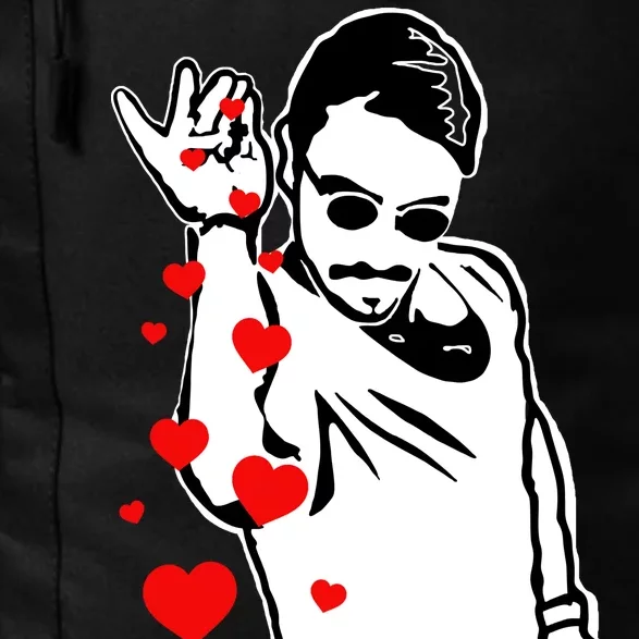 Salt Bae Valentines Day Daily Commute Backpack