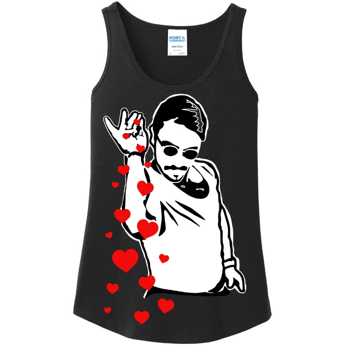 Salt Bae Valentines Day Ladies Essential Tank