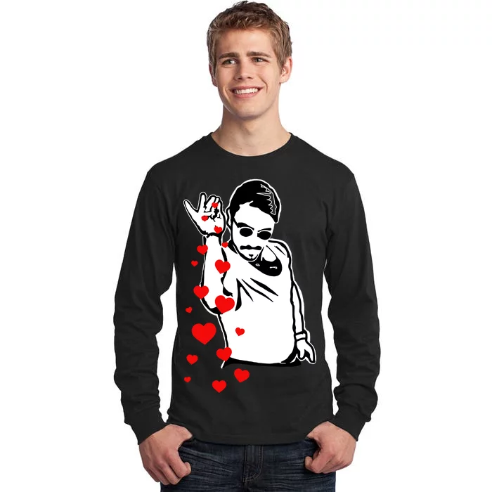 Salt Bae Valentines Day Tall Long Sleeve T-Shirt