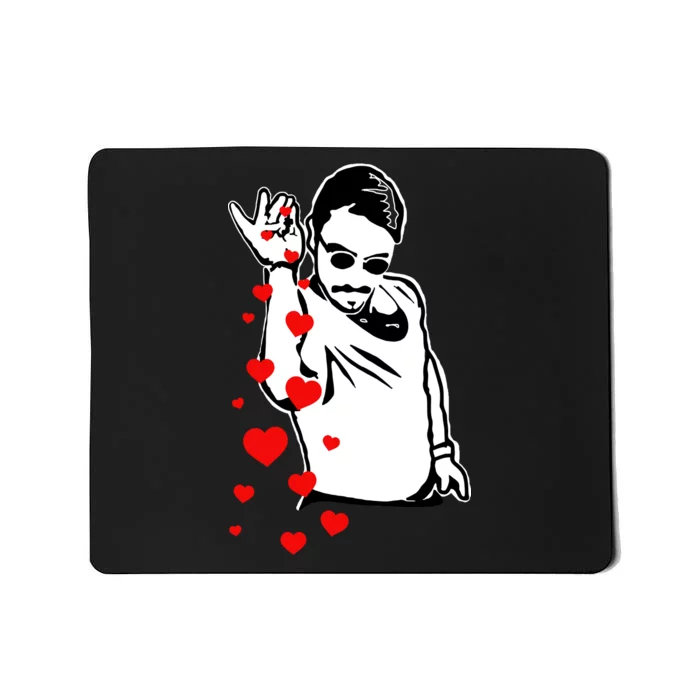 Salt Bae Valentines Day Mousepad