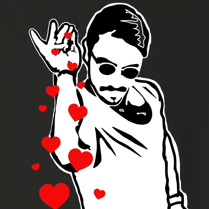 Salt Bae Valentines Day Toddler Long Sleeve Shirt