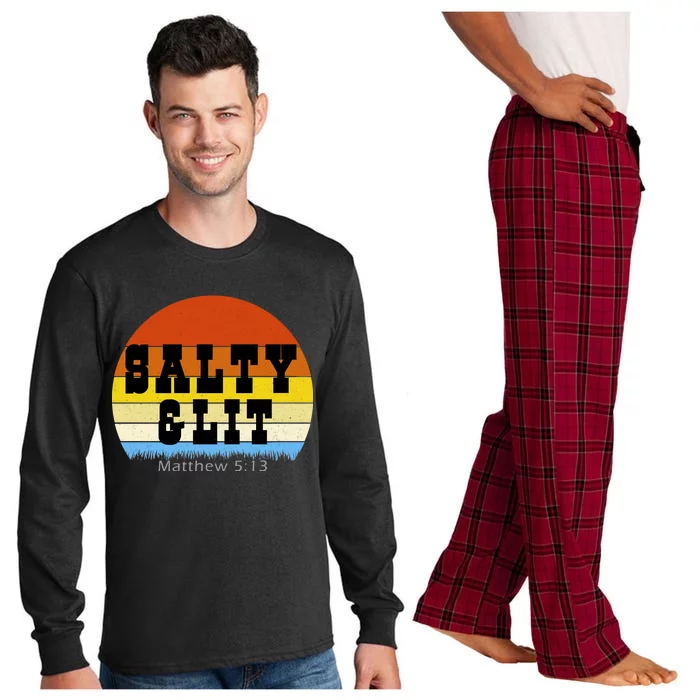 SALTY AND LIT Long Sleeve Pajama Set